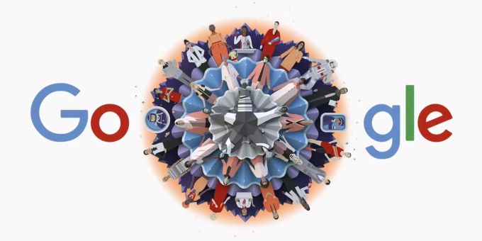 Mit Doodle - Google feiert den internationalen Frauentag