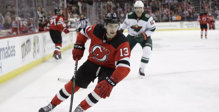 Nico Hischier wird mit den New Jersey Devils den Vorschusslorbeeren bisher überhaupt nicht gerecht