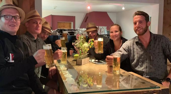 «Prost!» zum 5-Jahr-Jubiläum. Ländlerfrönde Freiamt