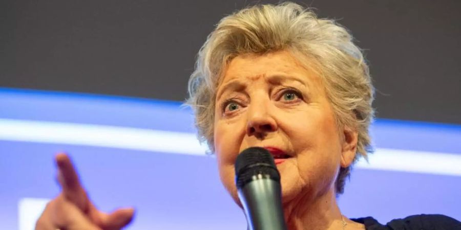 Marie-Luise Marjan alias Helga Beimer zeigte sich bei einem Treffen langjähriger «Lindenstrasse»-Darsteller überzeugt: «Die Serie lebt weiter.». Foto: Lucas Bäuml/dpa