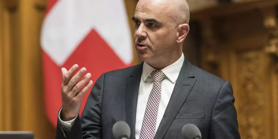 Alain Berset Coronavirus