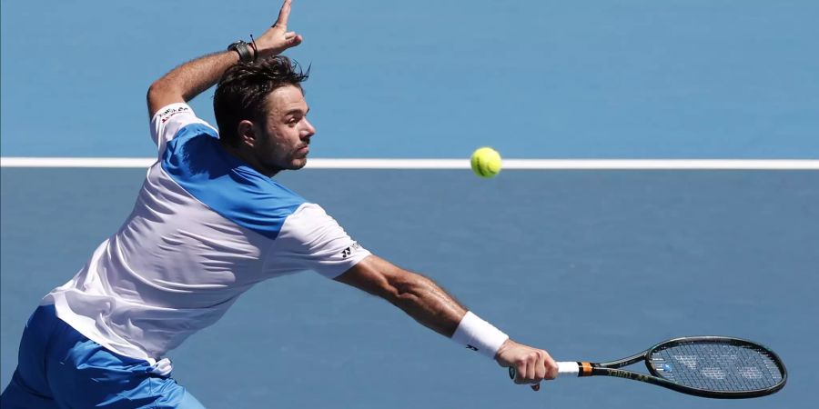 Stan Wawrinka steht dank dem Sieg gegen Damir Dzumhur in der zweiten Runde.