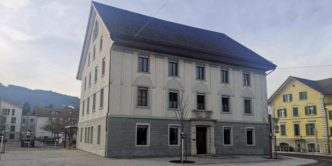 Gemeindehaus Reinach. Gemeindehaus Reinach.