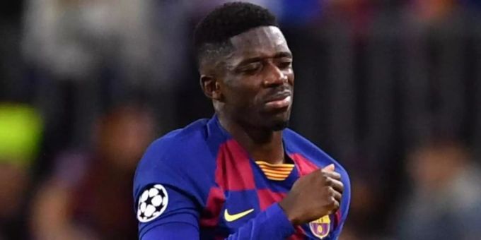 Muss operiert werden: Ousmane Dembélé vom FC Barcelona. Foto: Marius Becker/dpa Muss operiert werden: Ousmane Dembélé vom FC Barcelona. Foto: Marius Becker/dpa