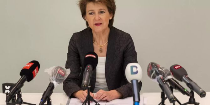 Simonetta Sommaruga Coronavirus BAsel