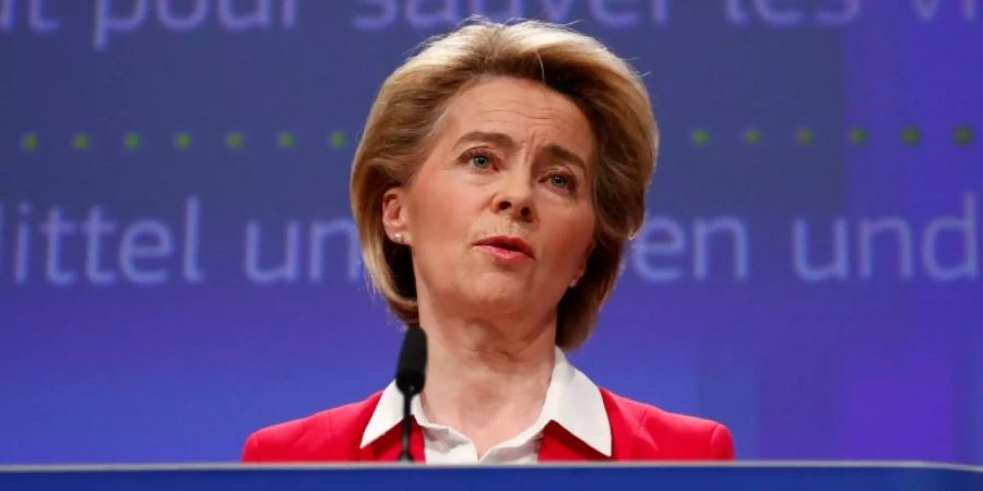 Kommissionspräsidentin Ursula von der Leyen