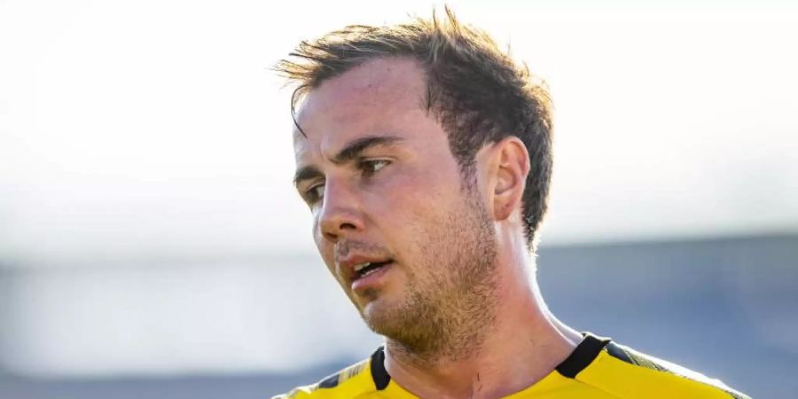 Die Zukunft von Mario Götze bei Borussia Dortmund ist ungewiss. Foto: David Inderlied/dpa