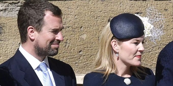Peter Phillips und seine Frau Autumn Phillips im April 2019. Peter Phillips