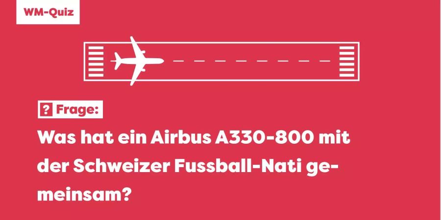 Flugzeug.