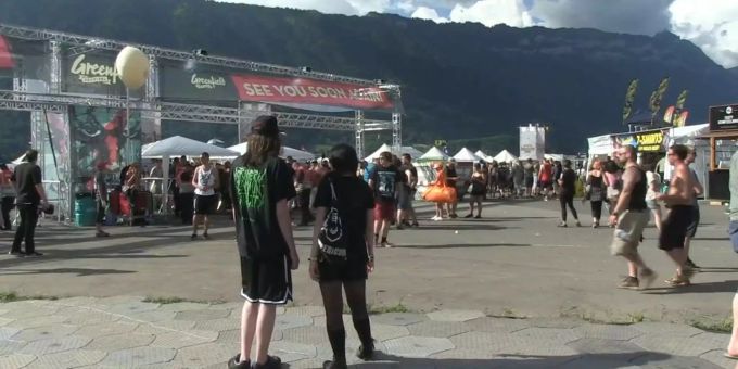 In Interlaken - Greenfield Festival gestartet