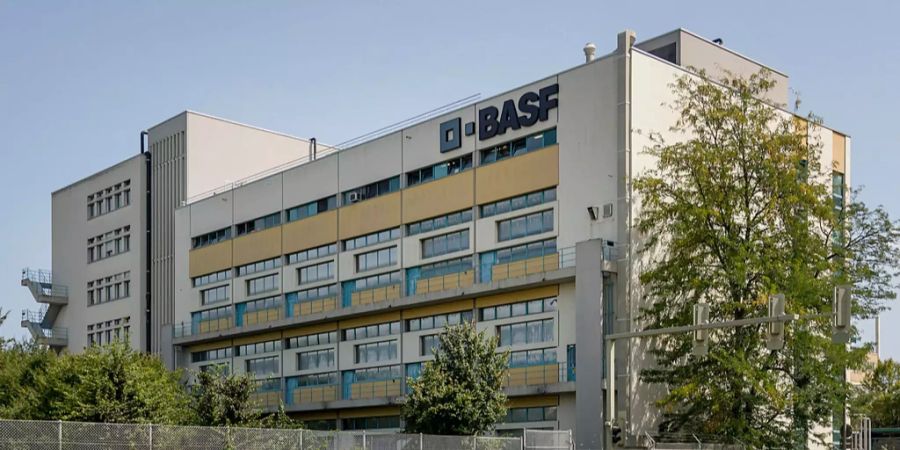 Produktionsgebäude Schweizerhalle der Firma BASF in Muttenz (Symbolbild).