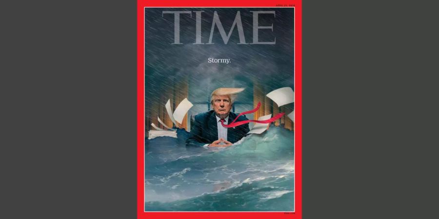 Das Time-Cover von Tim O’Brien vom April 2018.