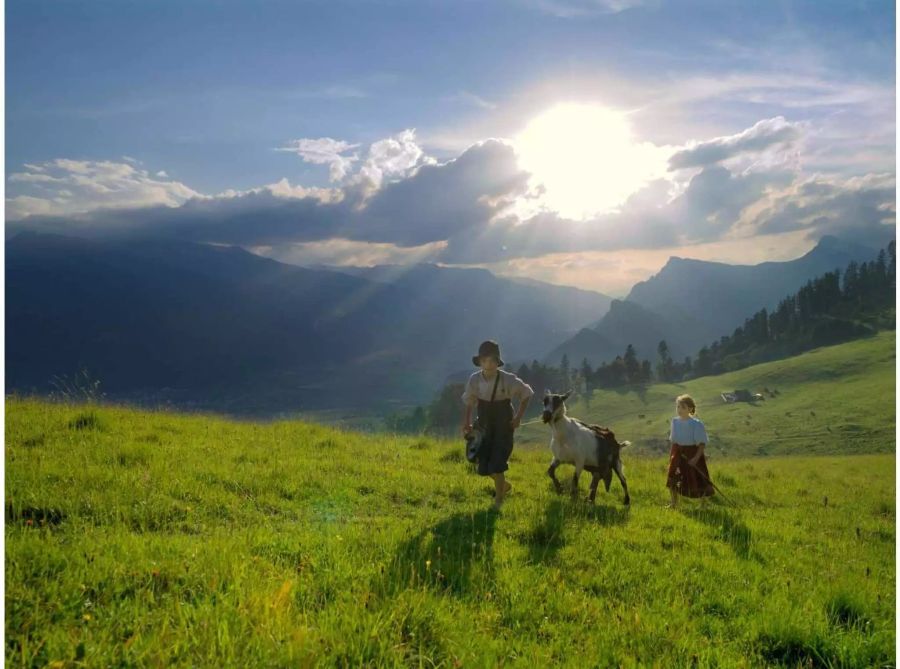 Mit einem Award ausgezeichnet: Die Ostschweizer Ferienregion Heidiland.  Copyright Heidiland Tourismus/Gaudenz Danuser