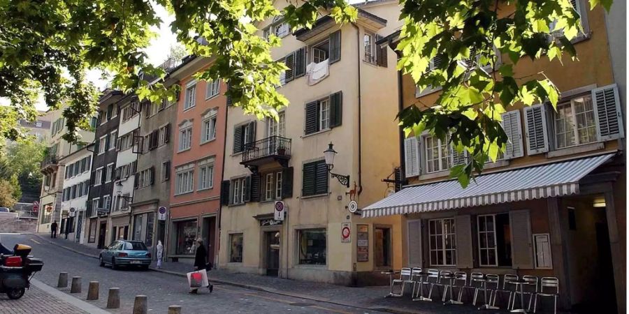 Der Zürcher Predigerplatz: Das Niederdorf gehört zu den bevorzugten Wohngebieten der Limmatstadt.