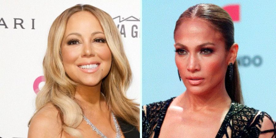 Mariah Carey und Jennifer Lopez.