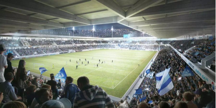 Im neuen Stadion soll es für 18'000 Zuschauer Platz haben.