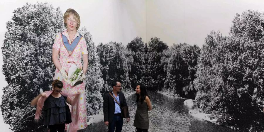 Ausstellung der Amerikanerin Cindy Sherman an der 54. Internationalen Kunstbiennale in Venedig.