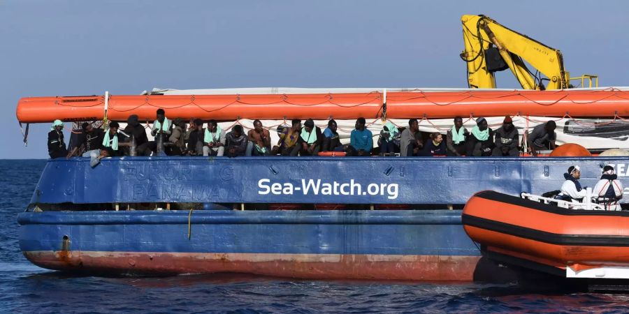 Das Schiff Sea Watch.