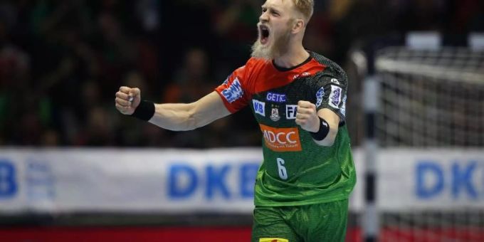 Der Magdeburger Matthias Musche holte zehn Tore im Spiel gegen Melsungen. Foto: Ronny Hartmann Der Magdeburger Matthias Musche holte zehn Tore im Spiel gegen Melsungen. Foto: Ronny Hartmann