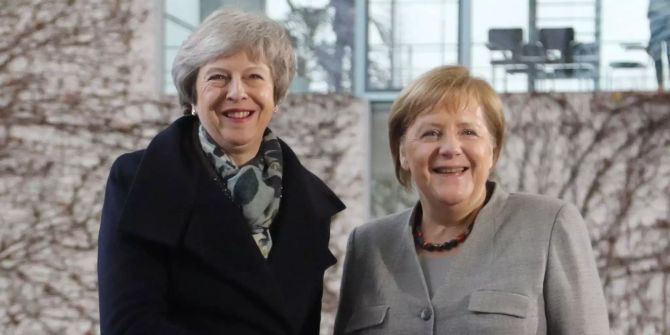 Angela Merkel und Theresa May