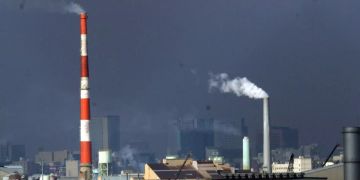 Fabriken in Tokio.