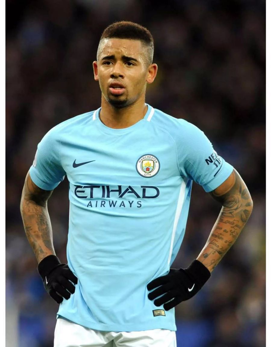 Gabriel Jesus, heute bei Konkurrent Manchester City.