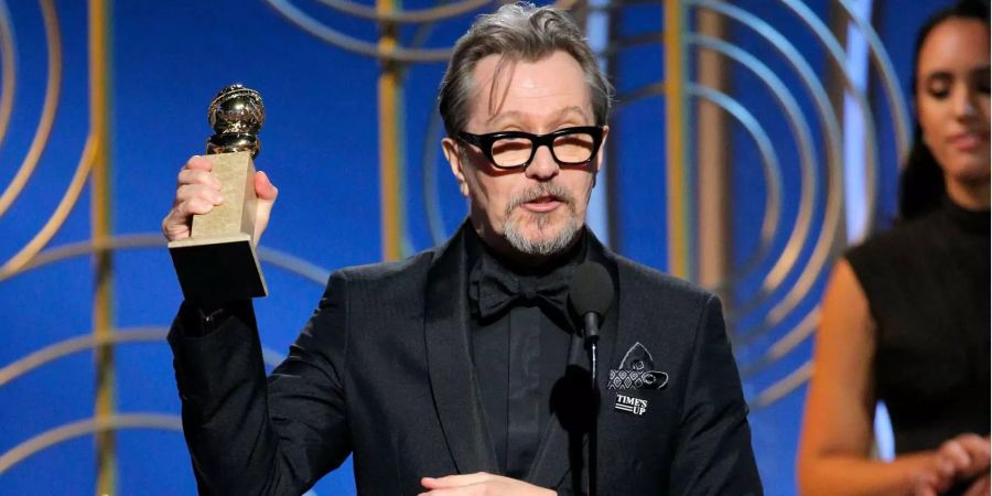 Gary Oldman gewinnt seinen ersten Golden Globe.