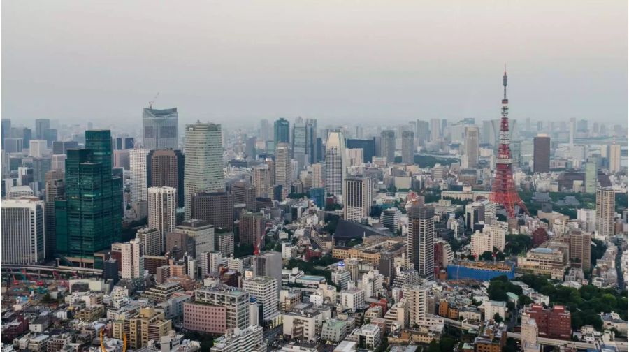 Millionen Leute leben im Stadtteil Minato Ward in Tokio auf engem Raum. Die Entwicklung solcher Grossstädte können Algorithmen voraussagen. Bild: Wikimedia Commons / DXR