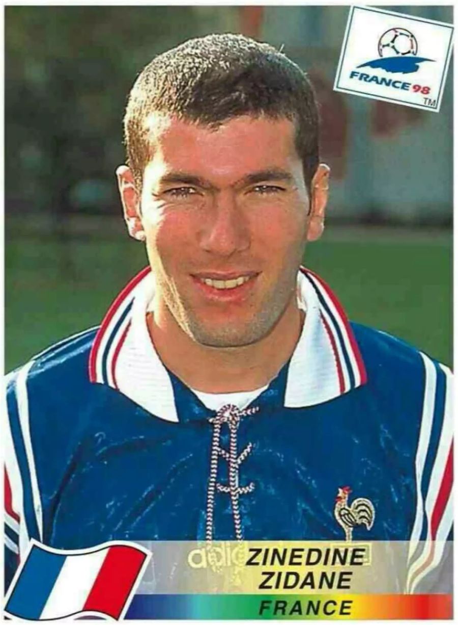 Frankreich 1998: Zinedine Zidane