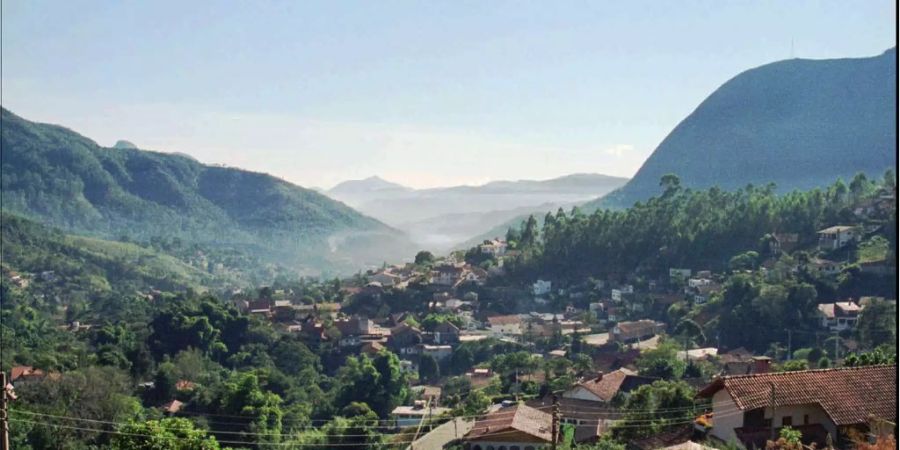 Die brasilianische Stadt Nova Friburgo rund 130 Kilometer nördlich von Rio de Janeiro.