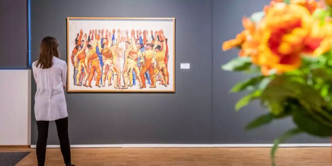 Das Kunstmuseum Winterthur inszeniert eine Begegnung zwischen Ferdinand Hodler und Alberto Giacometti. Das Kunstmuseum Winterthur inszeniert eine Begegnung zwischen Ferdinand Hodler und Alberto Giacometti.