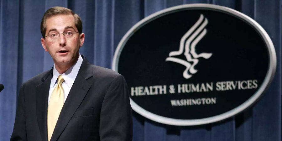 Alex Azar soll neuer Gesundheitsminister werden.