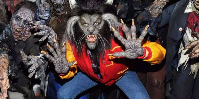 Das ist wirklich zum Gruseln - Heidi Klum feiert Halloween als Werwolf