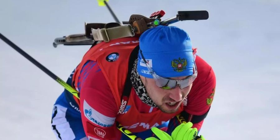 Weltmeister Alexander Loginow aus Russland wurde verhört. Foto: Hendrik Schmidt/dpa
