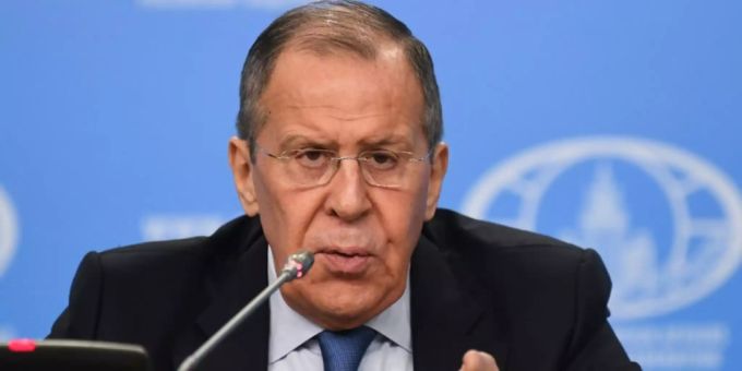 Russlands Aussenminister Sergej Lawrow. Vertrag