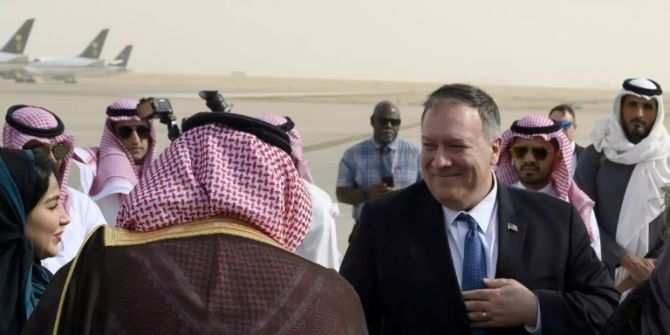 Pompeo Saudi-Arabien