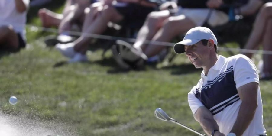 Auch der Weltranglisten-Erste Rory McIlroy war bei der Players Championship am Start. Foto: Lynne Sladky/AP/dpa