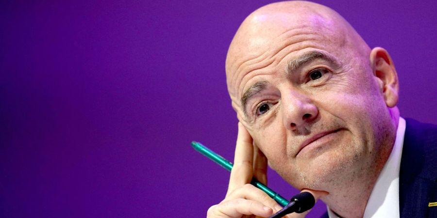 Blickt der WM in Katar zuversichtlich entgegen: FIFA-Präsident Gianni Infantino.