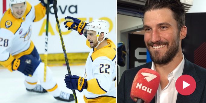 NHL-Tore - Das sagt Nashville-Kollege Josi zum Niederreiter-Doppelpack