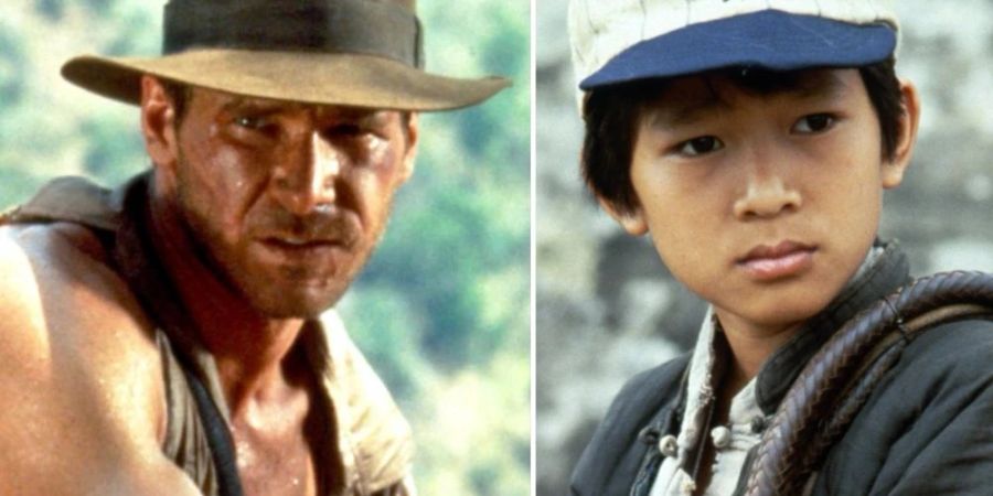 Harrison Ford und Ke Huy Quan im 1984 erschienenen «Indiana Jones und der Tempel des Todes».