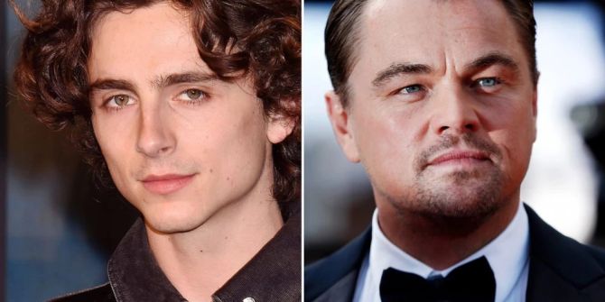 Leonardo DiCaprio Timothée Chalamet