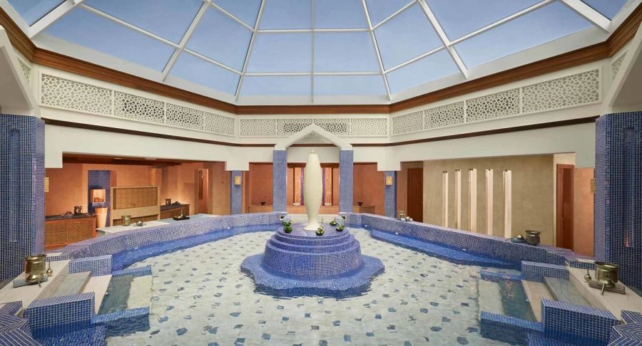 Ein Hammam darf im Spa-Bereich nicht fehlen.