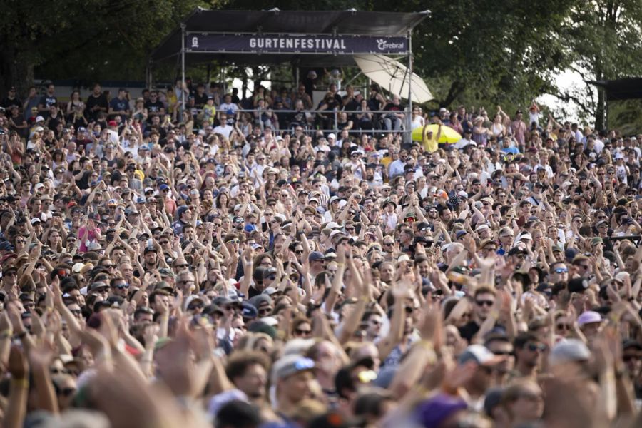 Am diesjährigen Gurtenfestival feierten so viele wie noch nie.