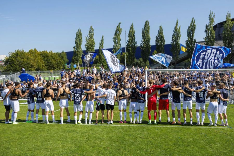 Der FC Luzern lässt gegen Winkeln nichts anbrennen.