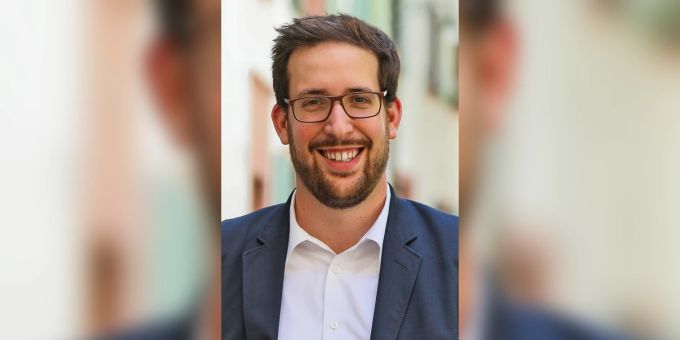 Patrick Huber, Nationalratskandidat der Mitte Basel-Stadt. Patrick Huber Die Mitte
