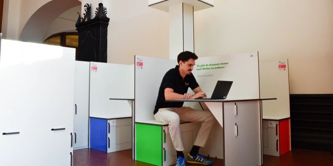 Co-Working-Möglichkeiten am ahnhof St. Gallen