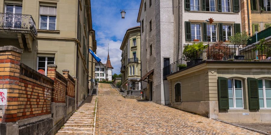 In der Altstadt von Burgdorf.