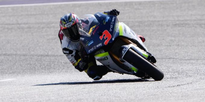 Randy Krummenacher in der MotoE (Archivbild). Randy Krummenacher MotoE