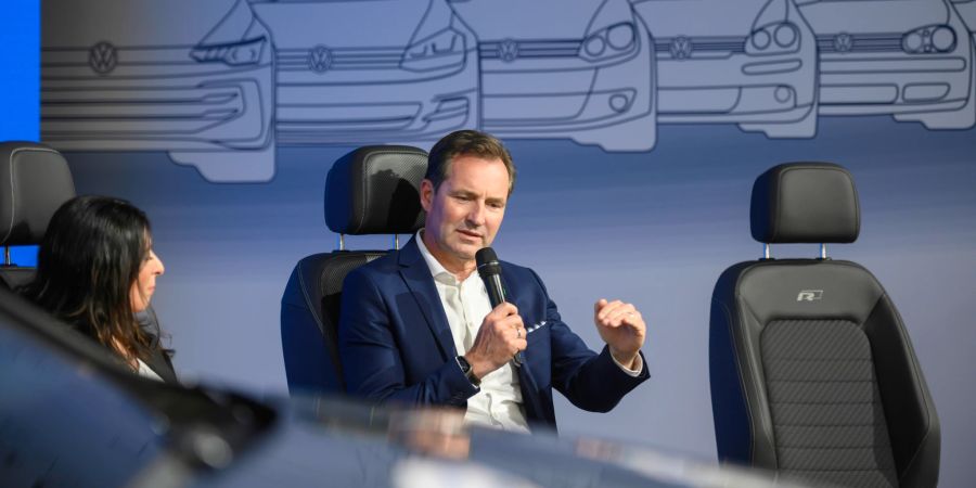 Volkswagen-CEO Thomas Schäfer, Festakt 50 Jahre Golf, Wolfsburg