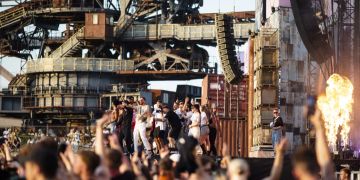ferropolis leiche festival campingpaltz